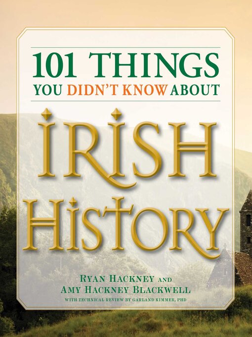Title details for 101 Things You Didn't Know About Irish History by Ryan Hackney - Available